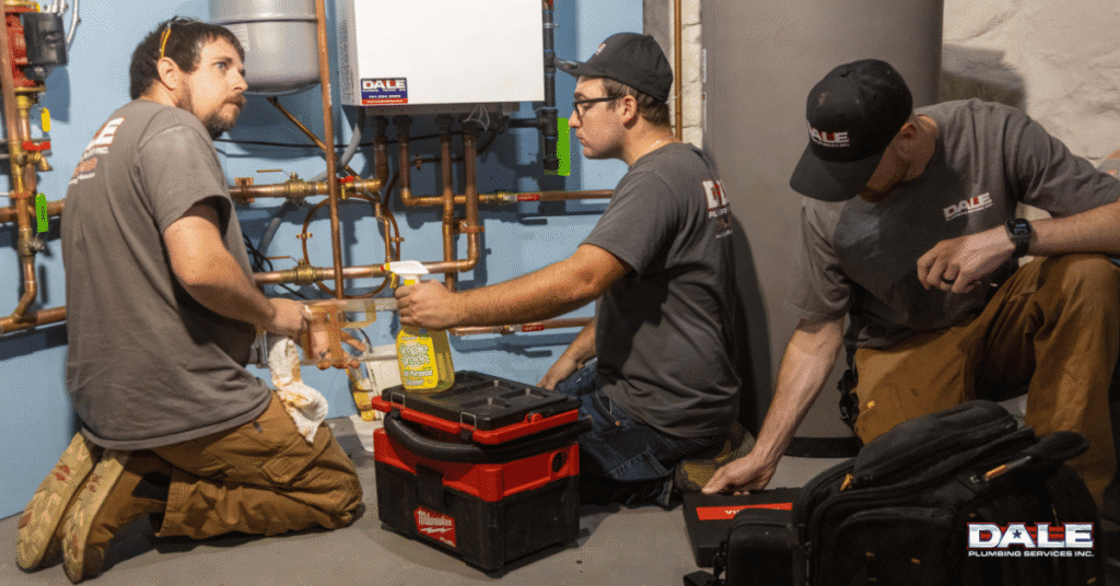 Water heater replacement in Tewksbury